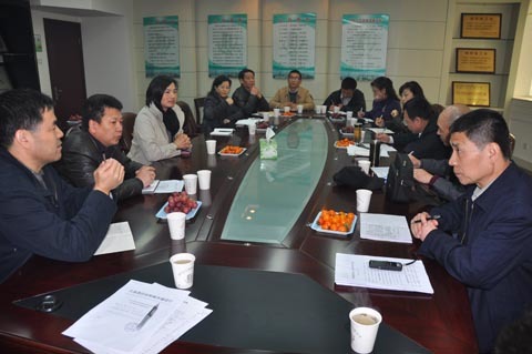 陜西省住建廳領(lǐng)導來(lái)公司調研