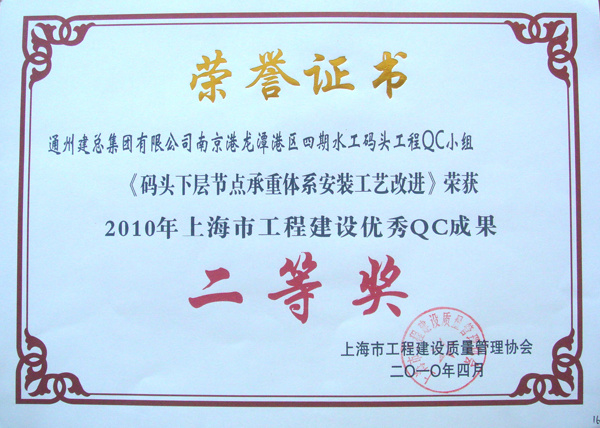 2010年度集团公司QC成果展示