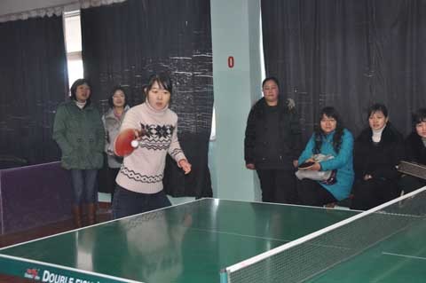 集團公司舉辦第五屆乒乓球賽