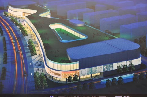 省建管局考察團參觀(guān)公司承建的世博會(huì )工程