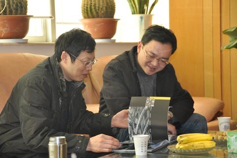 江蘇銀行南通市分行領(lǐng)導考察公司