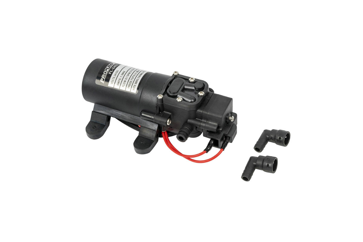FLO Compact Diaphragm Pump-360°Swivel Connection