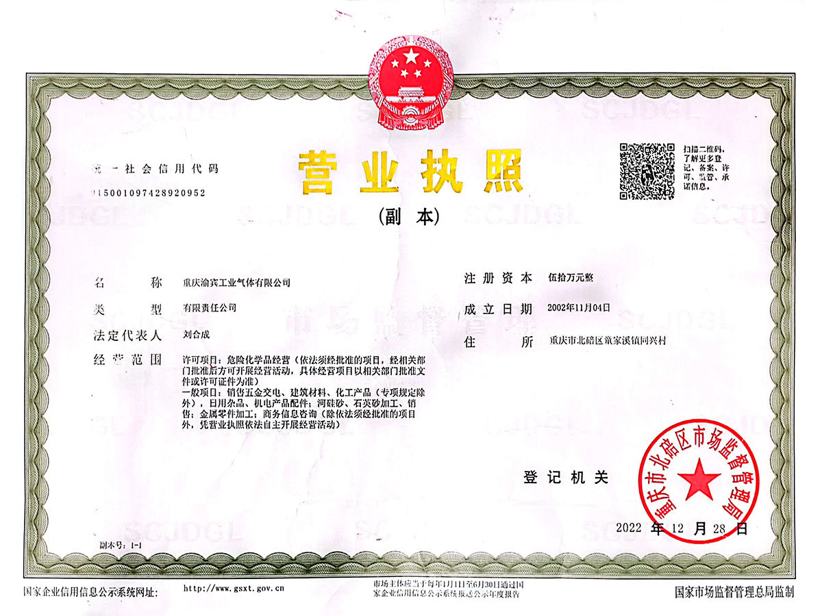 营业执照 营业执照