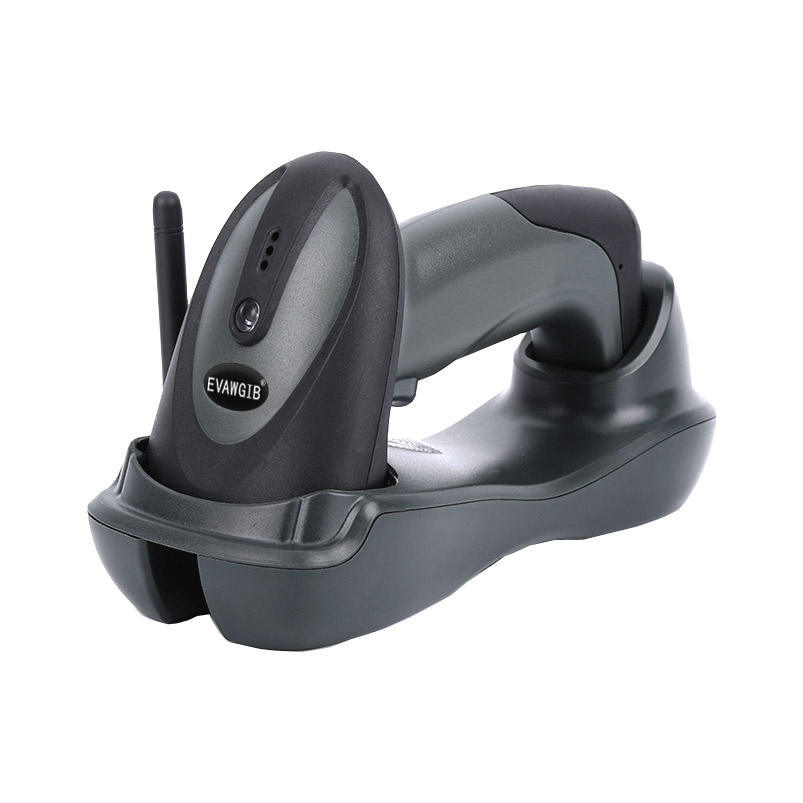 EVAWGIB Large Capacity 2D Handheld Wireless Barcode Scanner with Charging Base USB Interface Barcode Reader