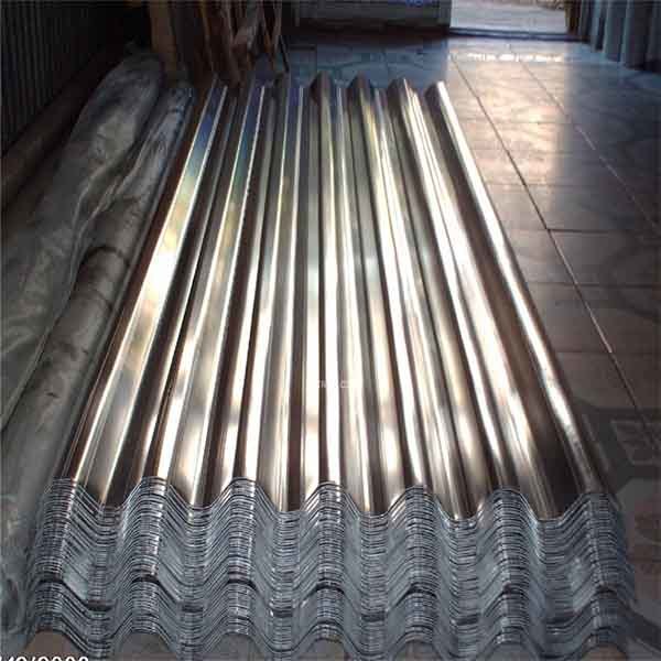 Galvanized corrugated sheet