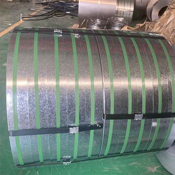 Galvanized steel strip