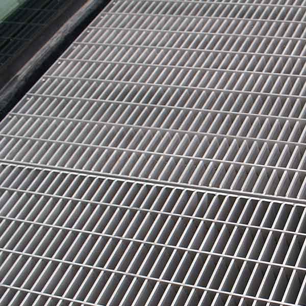 Steel grille plate
