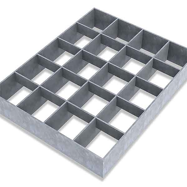 Steel grille plate