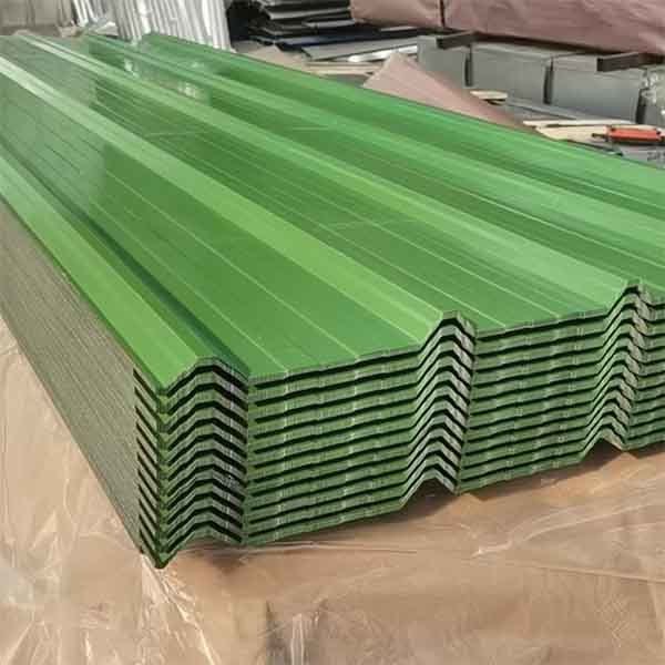 Galvanized color coated steel plate