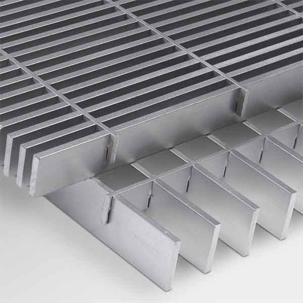 Steel grille plate