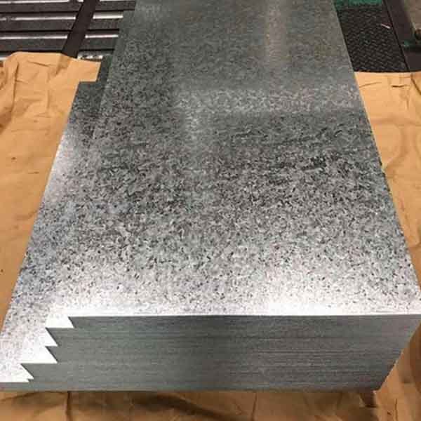 Galvanized steel plate