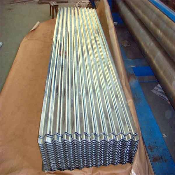 Galvanized corrugated sheet