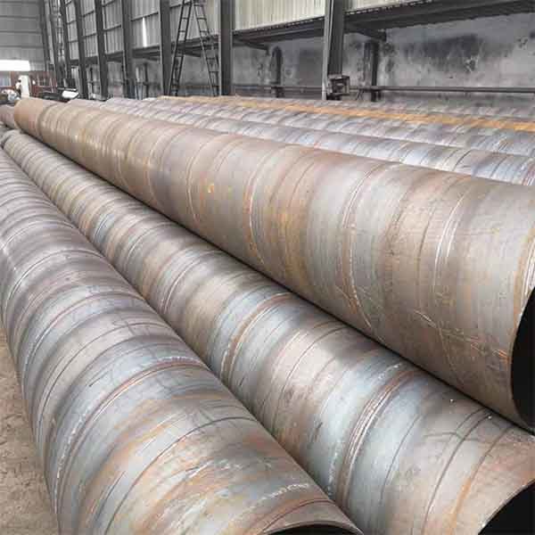Spiral steel pipe