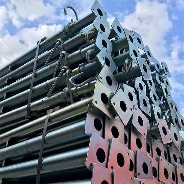 steel support