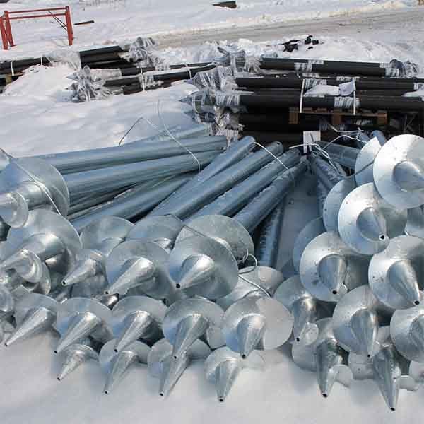 Spiral ground pile