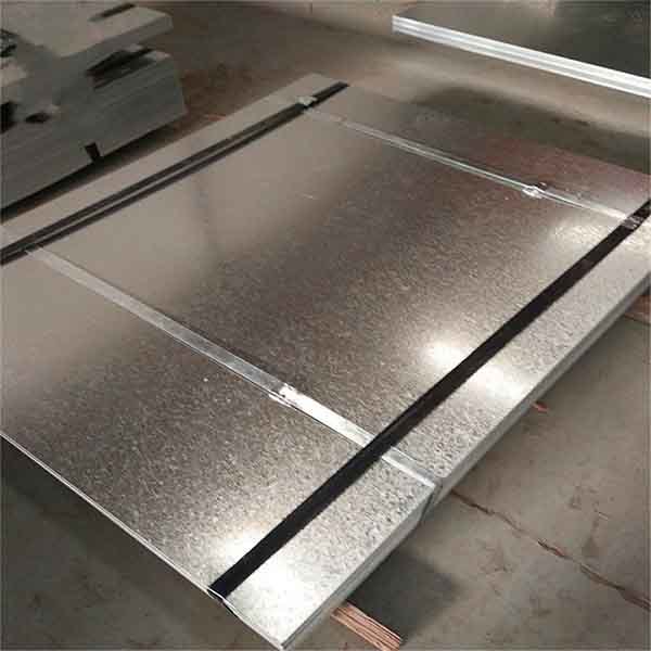 Galvanized steel plate