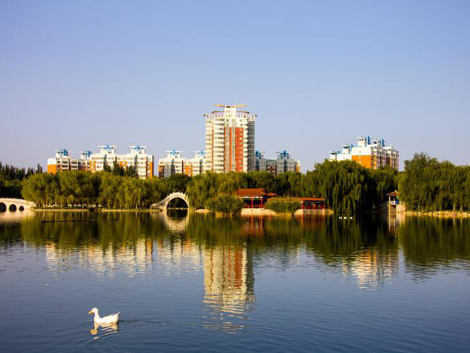 銀川長(cháng)慶湖濱園高層群體住宅