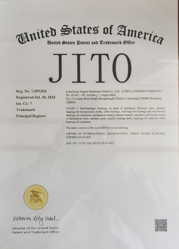 Trademark issued by America Patent and Trademark Office
