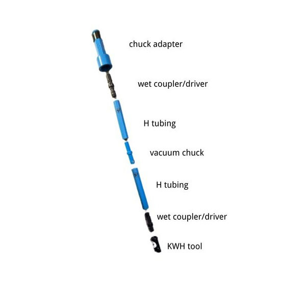 Hex drill steel and coupling for coal mining