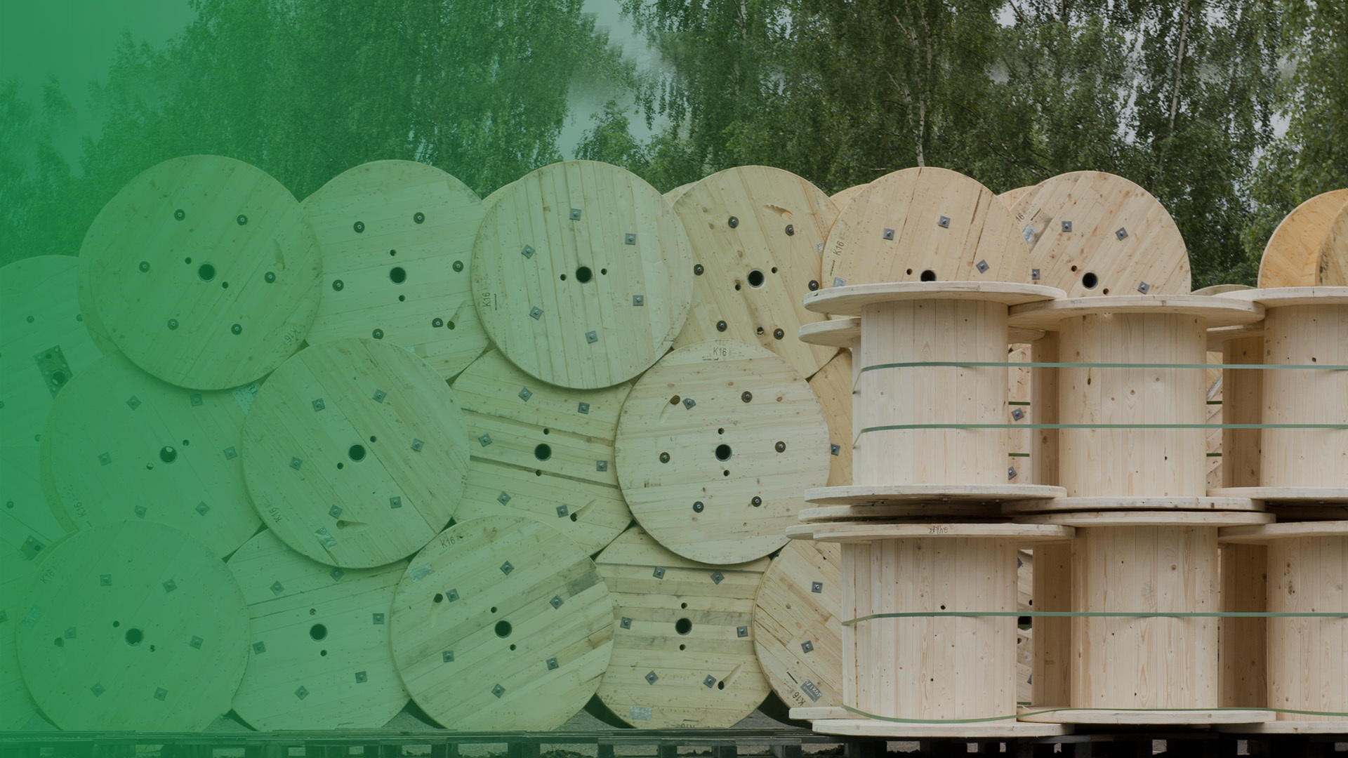 CABLE WOODEN REELS OF VARIOUS SPECIFICATIONS