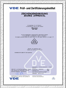 Certificado VDE