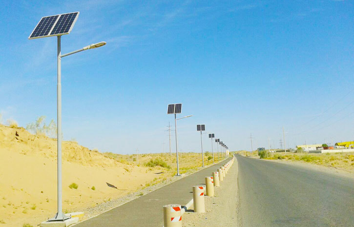 Pakistan, Town Road Lighting, 9300 Sets Integrated Solar Street Lights 60W