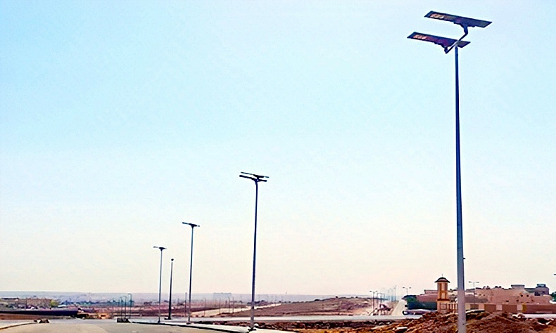 Saudi Arabia Super Bright All in one Solar Street Light Project