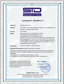 Certificación de la FCC