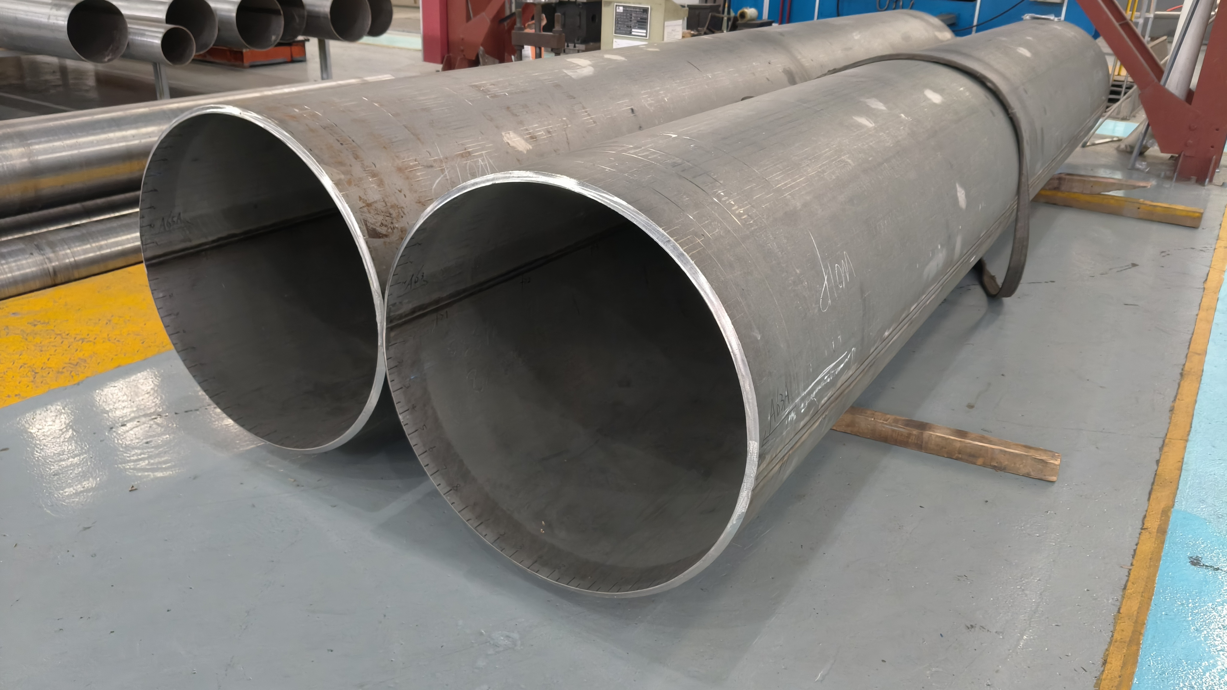 Straight Seam Thick Wall Titanium Welding Pipe