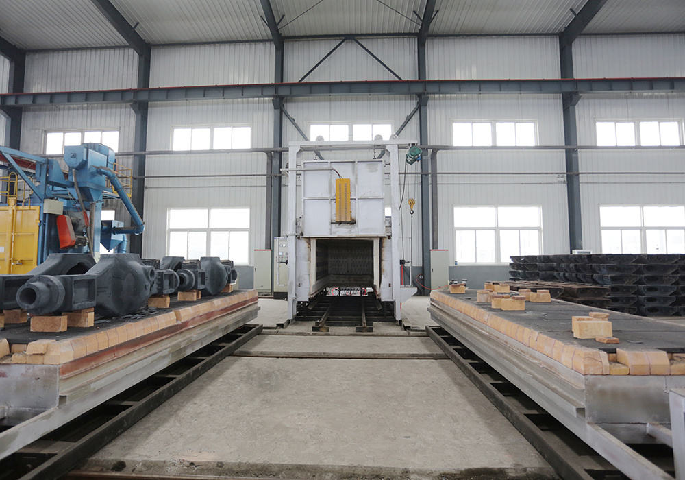 Box-type resistance heat treatment furnace