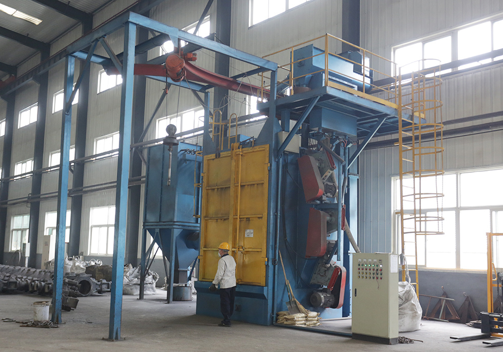 Shot blasting machine