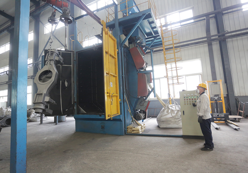 Shot blasting machine