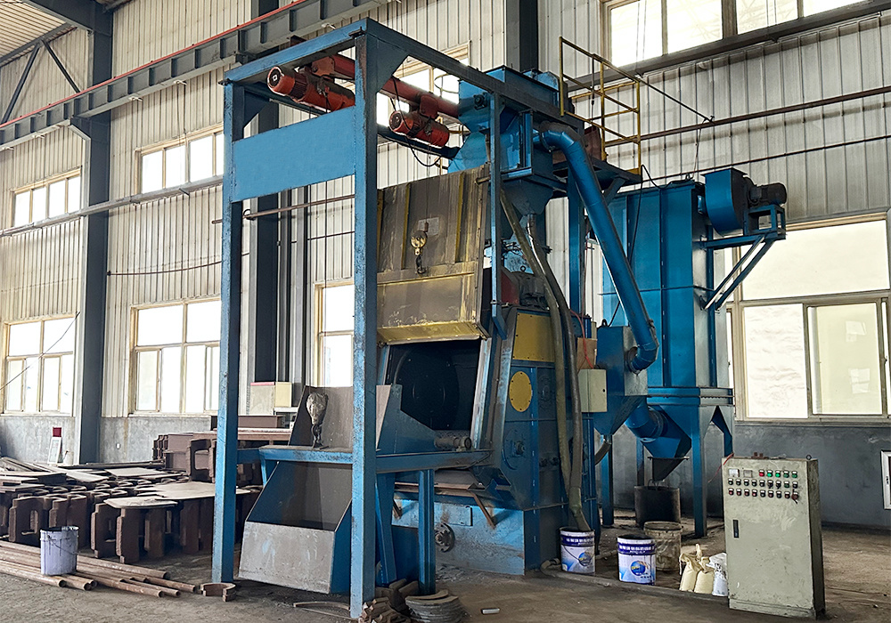 Shot blasting machine