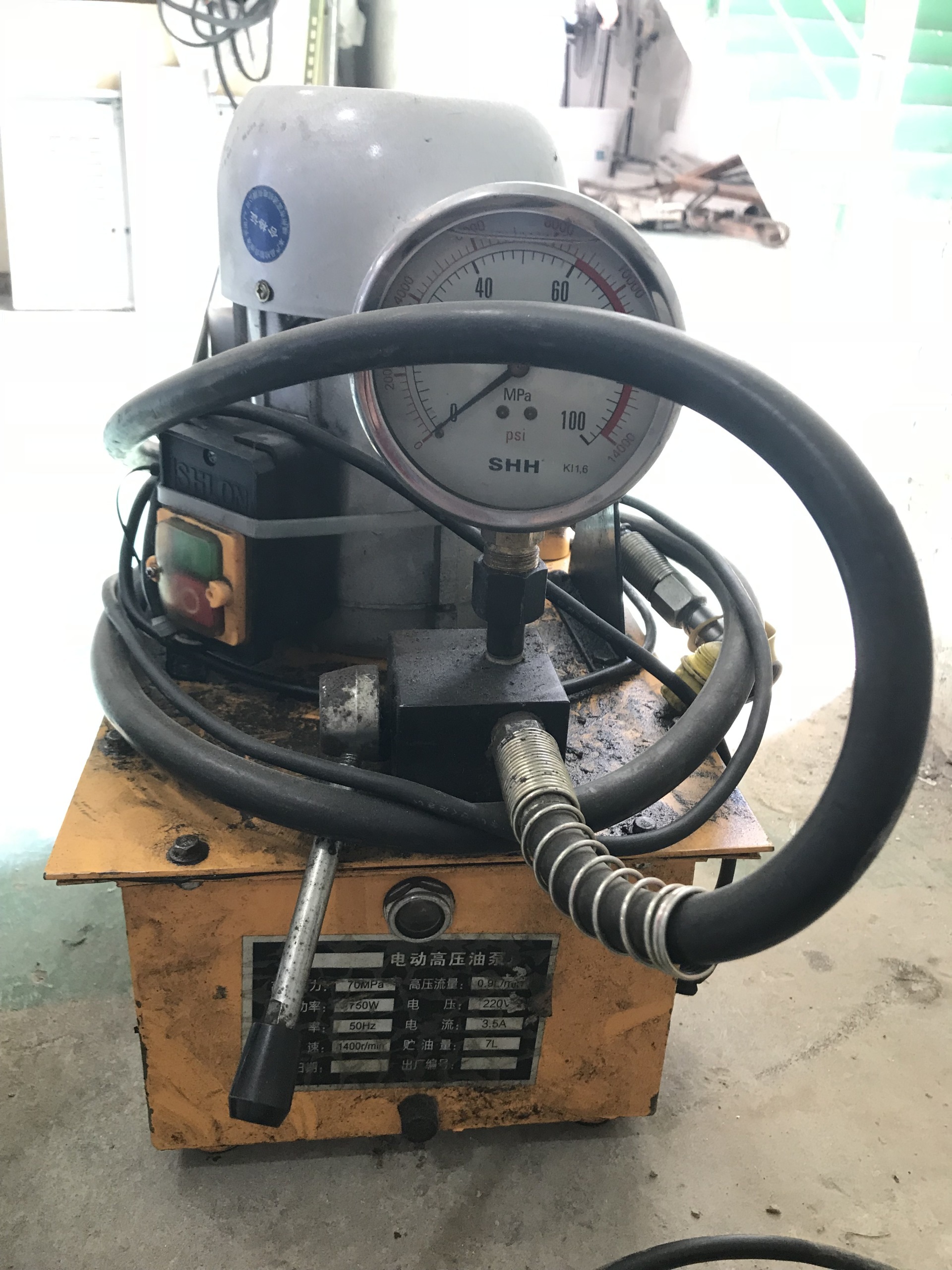 Electric high-pressure pump