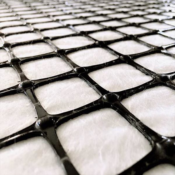 Composite Pp Biaxial Geogrid with Nonwoven Geotextile for Soil Reinfocement