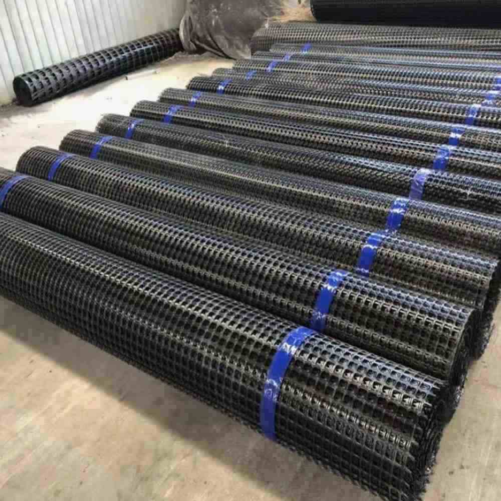 Honeycomb Structural Pp Slope Stabilization Biaxial Pet Geogrid for Retaining Walls