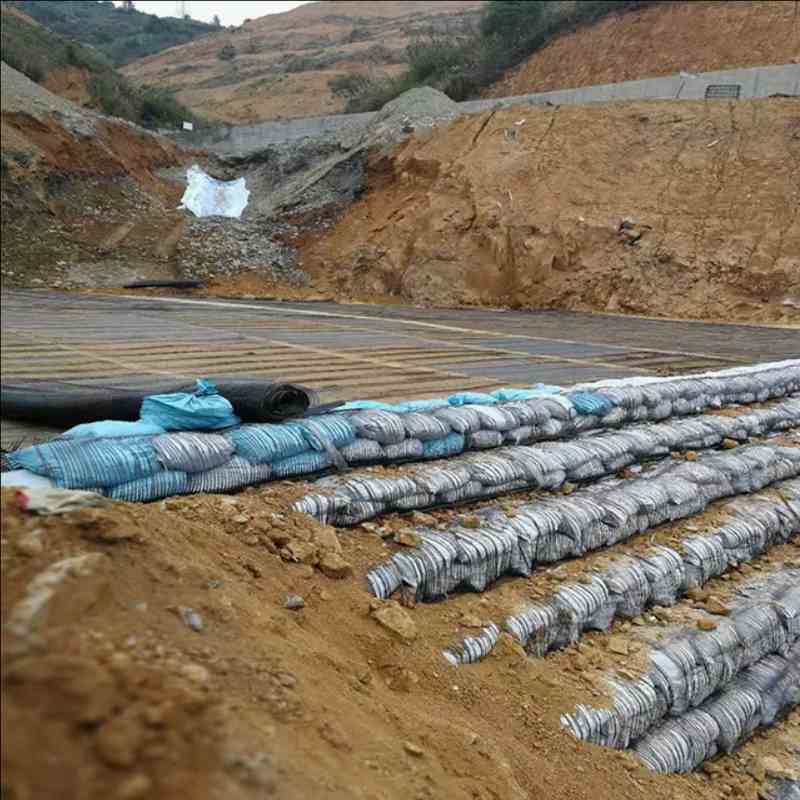 80kn/M Retaining Wall Reinforcement Plastic HDPE Uniaxial Geogrid