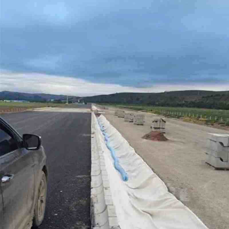 Geotela tejida de poliéster PP / PET reforzada para la construcción de carreteras