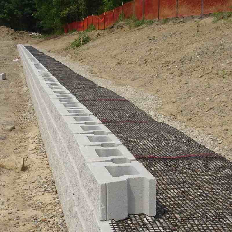 Polyester Geogrid for Roadbed Construction Slope Protection and Reinforcement