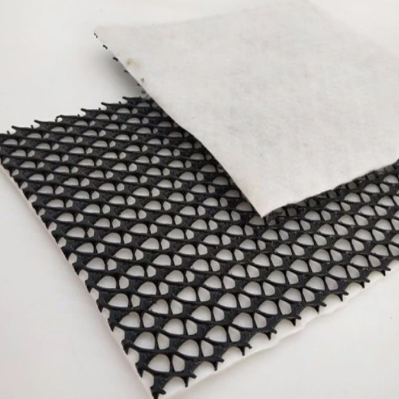 Polypropylene Nonwoven Fabric Geonet 3D Composite Net Drainage Net for Roadbed Drainage