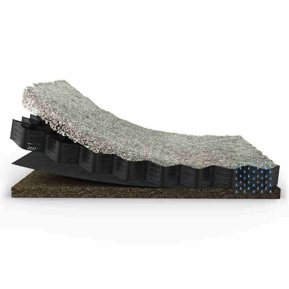 150mm HDPE Geocell Erosion Control Plastic Geocell Slope Protection