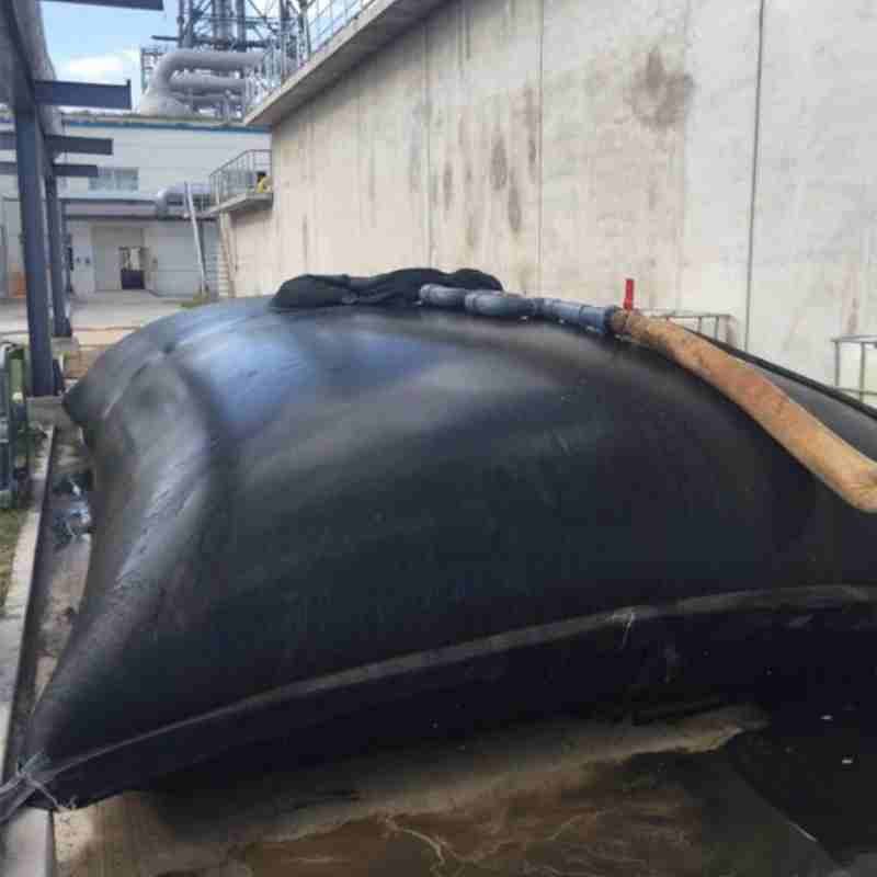500g Black Color Woven Geotextile Bags PP Woven Geotextile Tubes Geotube