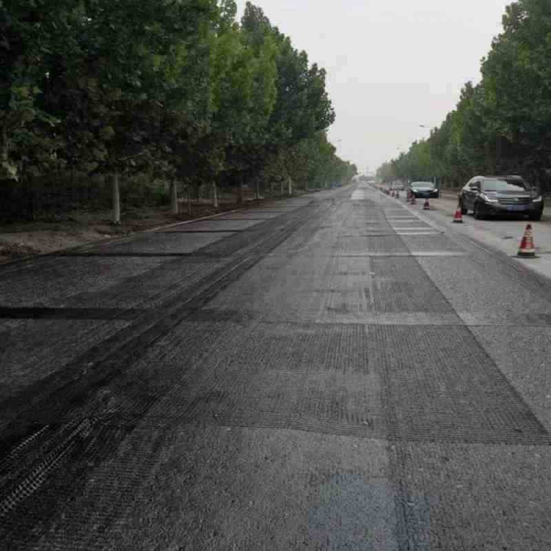 High quality 100kn Convenient construction high tensile strength fiberglass basalt geogrid for soft foundation reinforcement