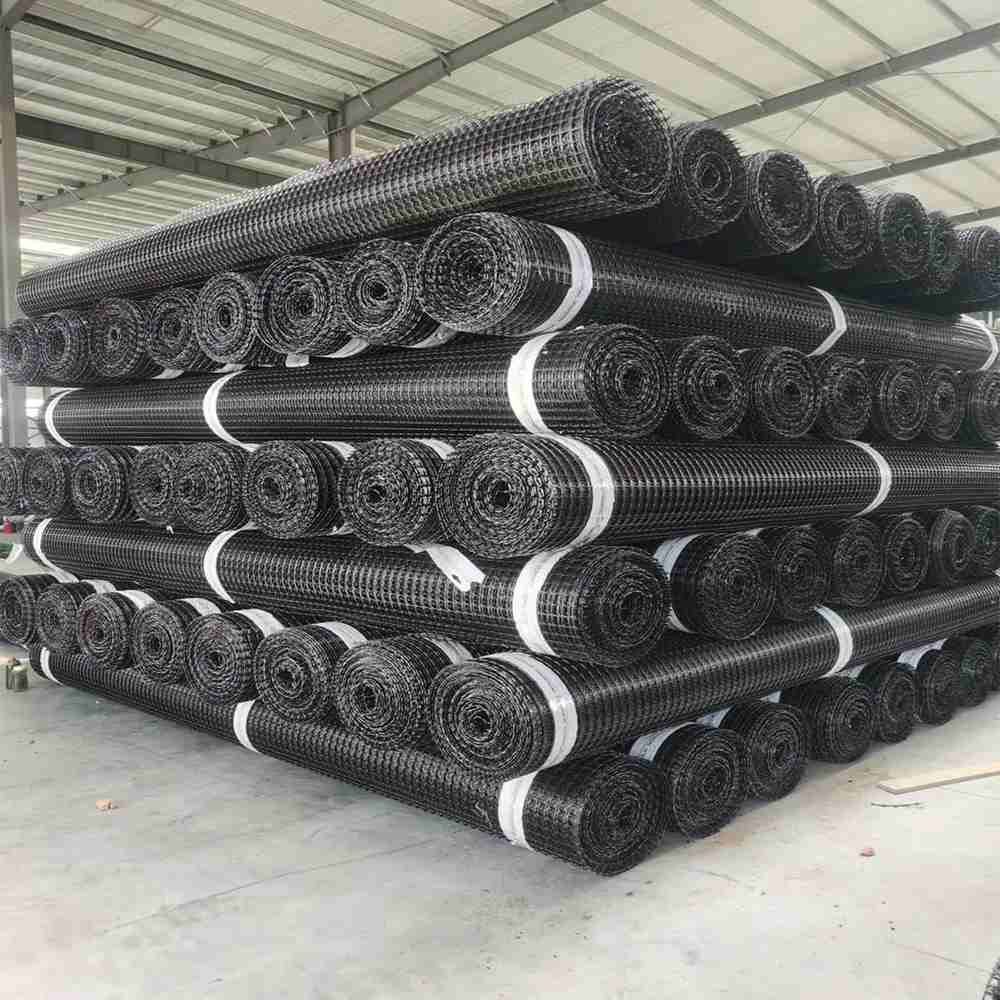20kn/M Factory Price PP Plastic Biaxial Mesh Geogrid for Driveway