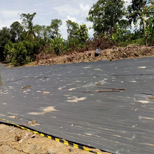 Geotextil tejido de alta resistencia PP/PE de la fuerza para el lmprovement de la fundación del suelo
