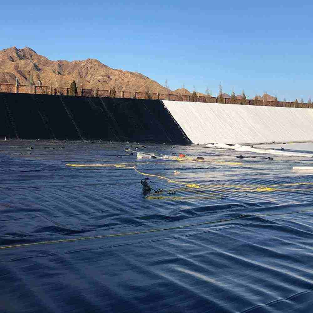 Estanques de peces de película Geotécnica forrados con HDPE de 1 mm de alta calidad