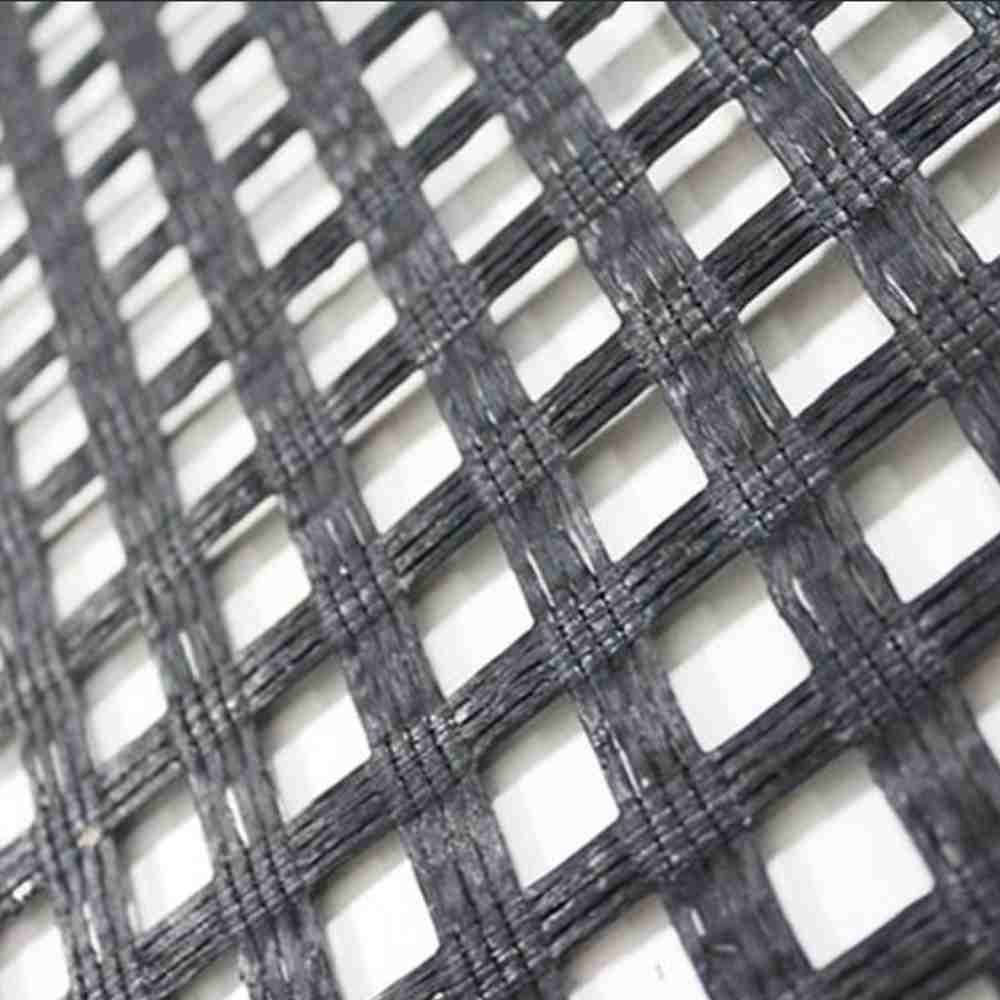 Fiberglass Geogrid Basalt Geogrid 50kN 80kN 100kN Coated Bitumen for Road Reinforcement and Driveways Asphalt Glassfiber Geogrid