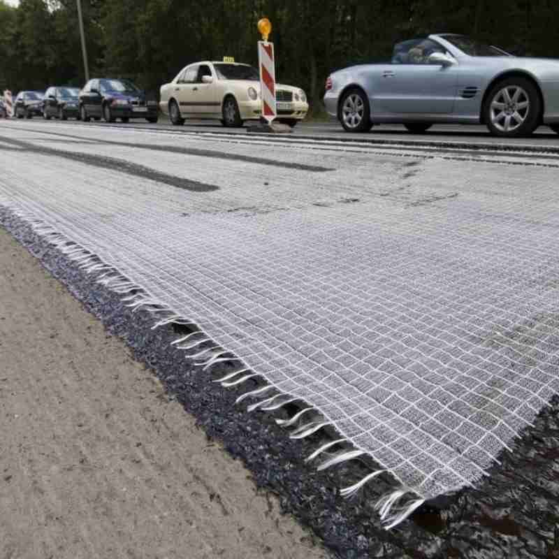 Reinforcement Geotextile Composite Fiberglass Geogrid for Road Construction