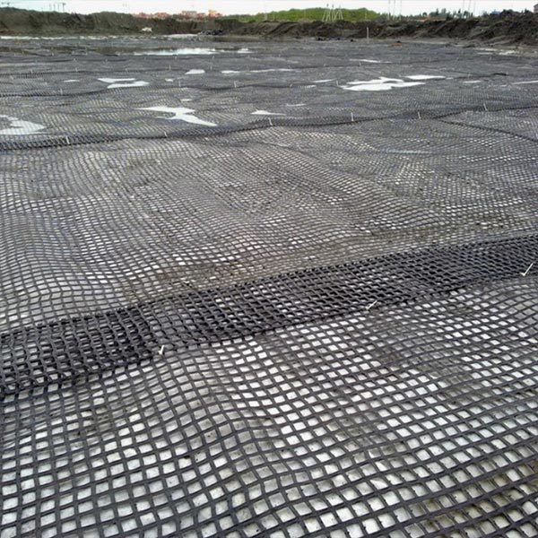 Poliéster de alta calidad 80kn/100kn/150kn/200kn Geogrid para el muro de contención