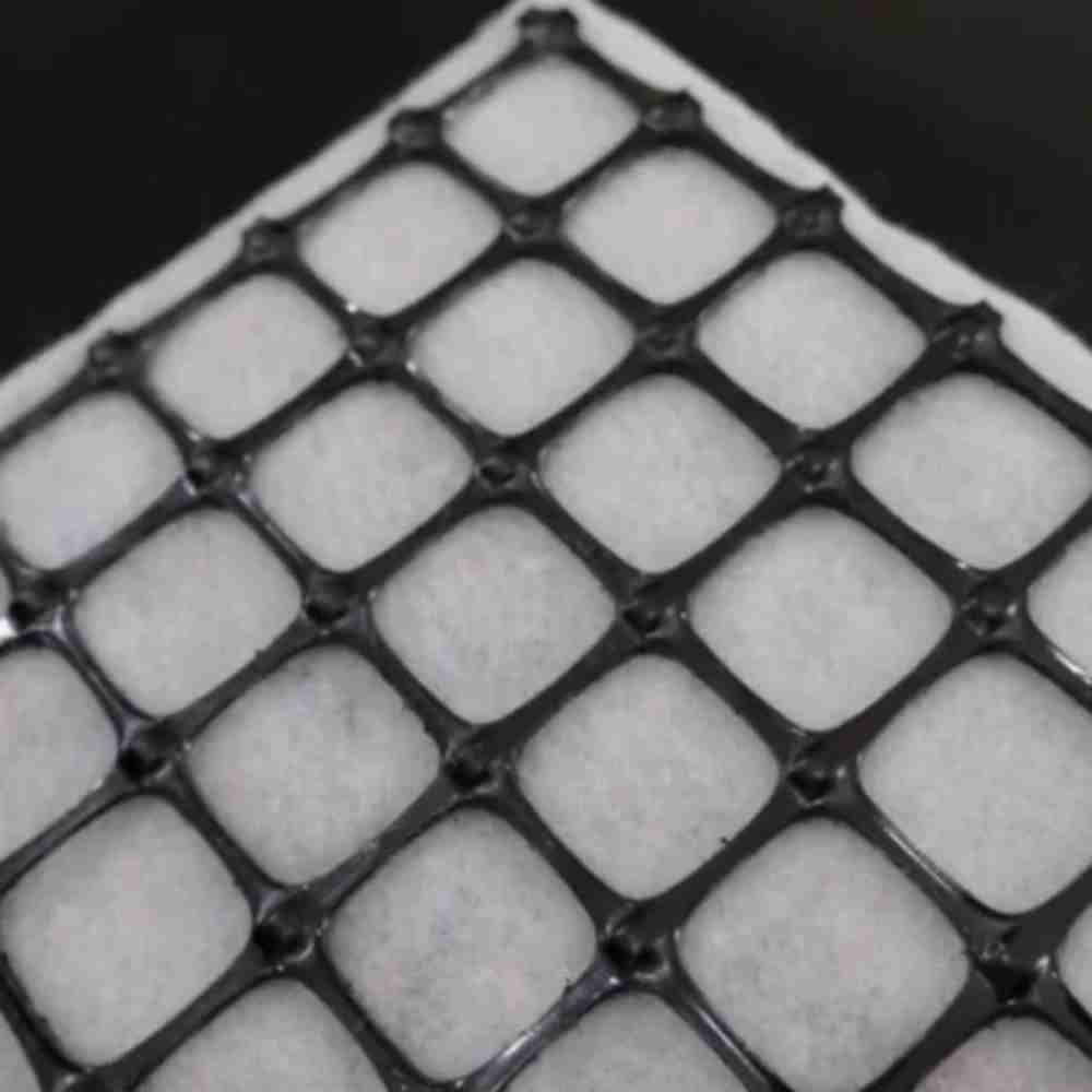 100kN Bx1200 Composite Pp Road Construction Material Price Biaxial Geogrid